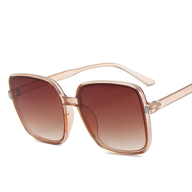 Wholesale Large Frame Rice Nail Square PC Sunglasses